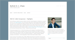Desktop Screenshot of kelvinslchan.com
